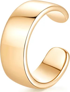 14K Gold Ear Cuffs for Women Non Piercing, Tiny Ear Cuff Earrings for women Durable Hypoallergenic 8mm