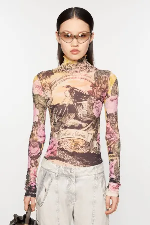 ACNE STUDIOS - Women Printed Seamless T-shirt
