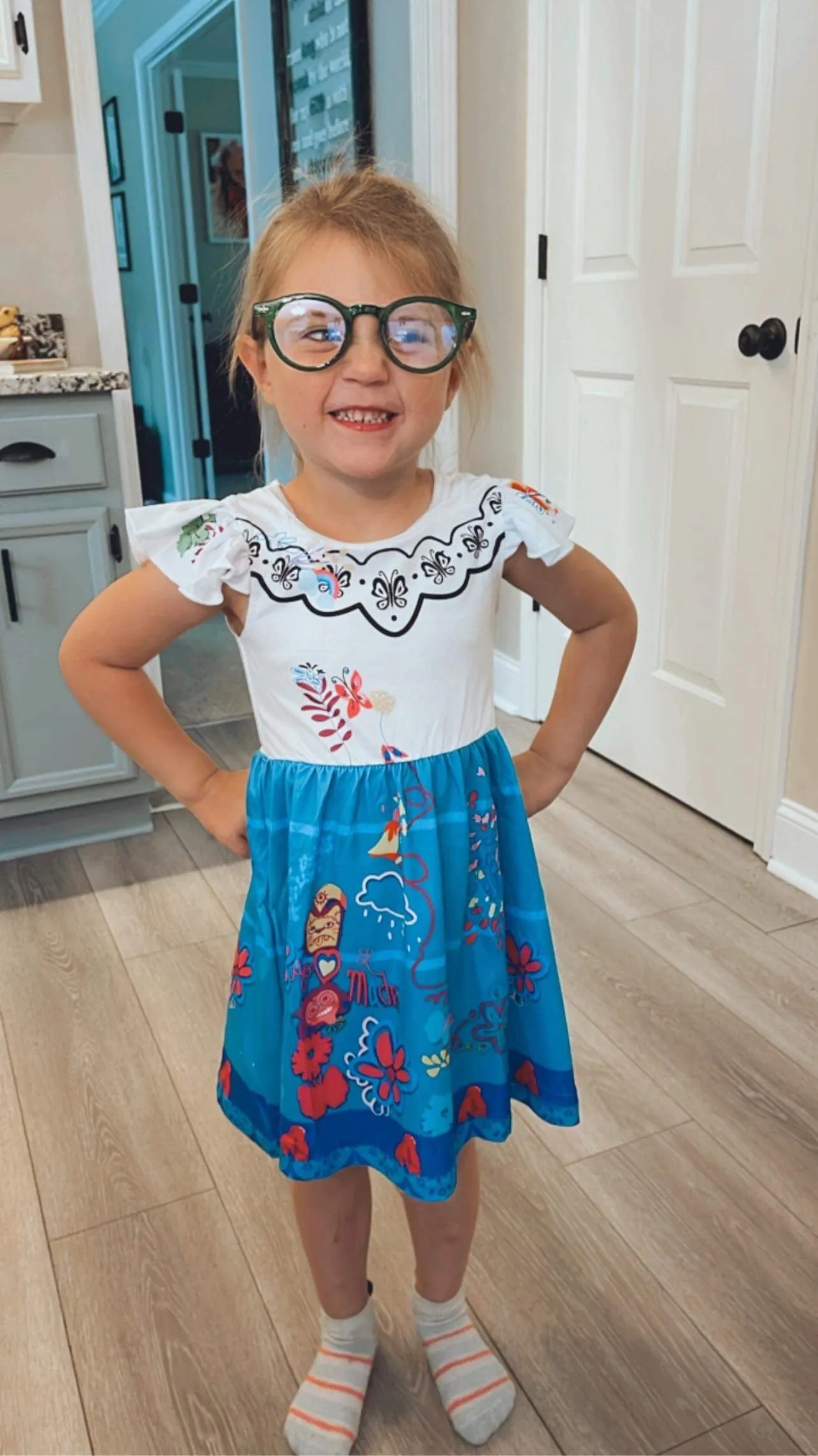 All Wondrous - Girls Flutter Dress
