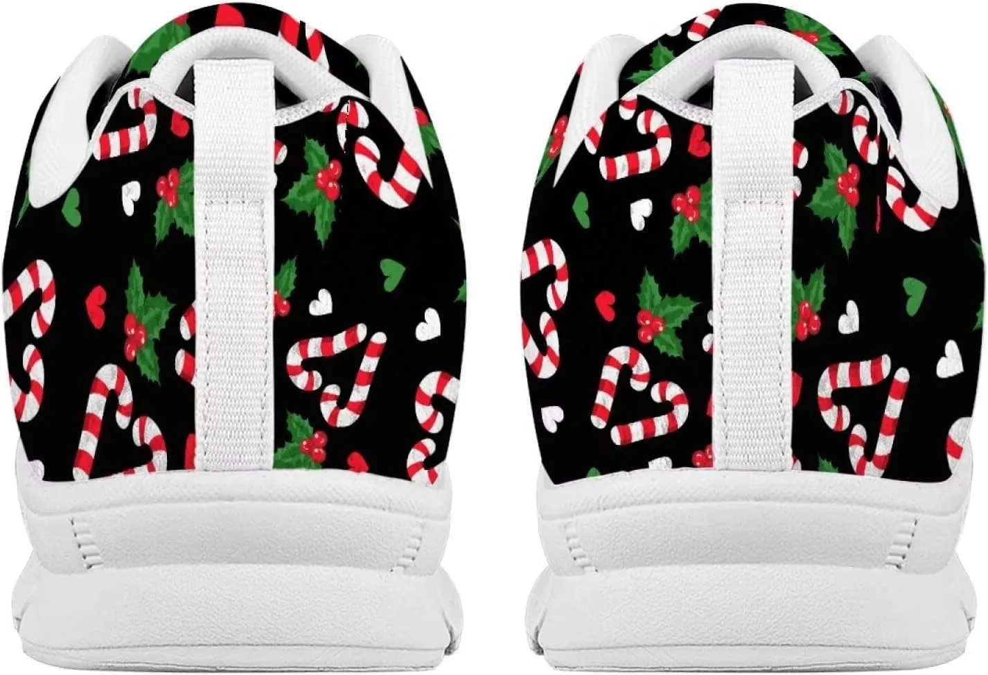 AmzPrint Women Men Walking Running Shoes White Sole Athletic Shoes for Women Men Fashion Casual Sneakers Size 5.5-13.5 Us