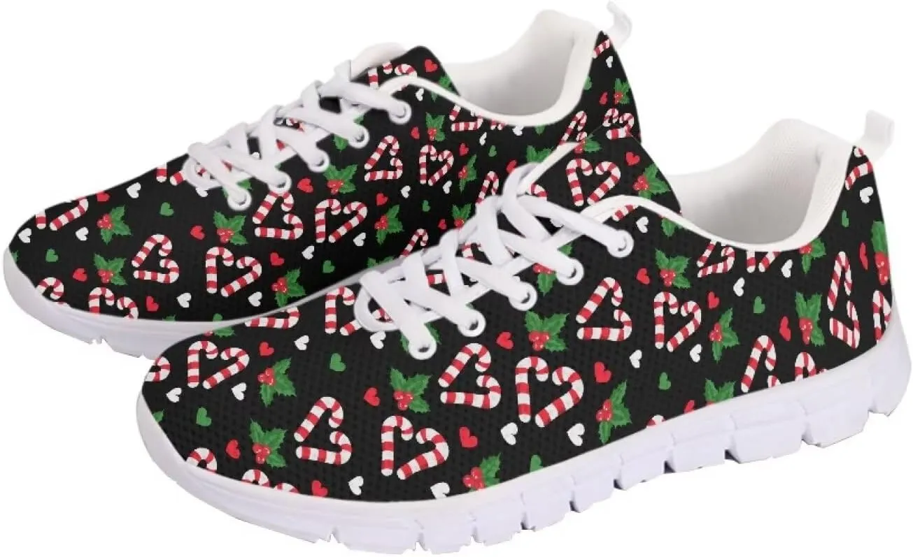 AmzPrint Women Men Walking Running Shoes White Sole Athletic Shoes for Women Men Fashion Casual Sneakers Size 5.5-13.5 Us