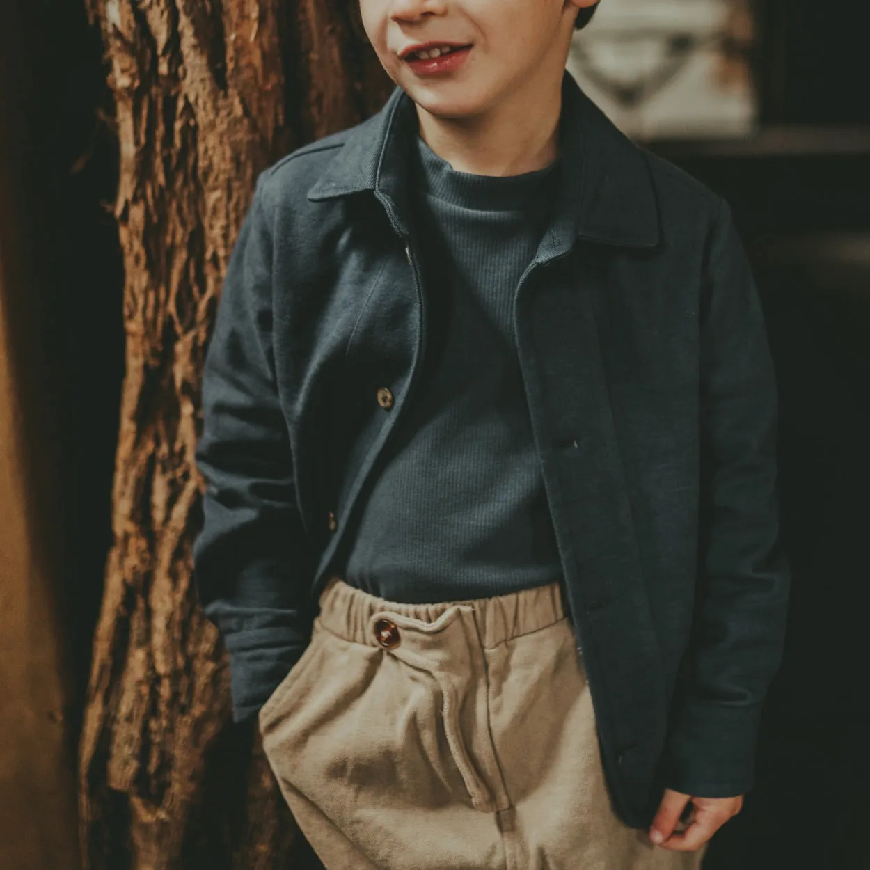 Anner Shirt | Night Blue