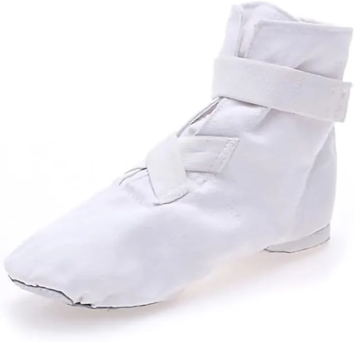 AOQUNFS Canvas Jazz Dance Boots Ballet Ballroom Practice Dancing Sneakers for Women