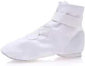 AOQUNFS Canvas Jazz Dance Boots Ballet Ballroom Practice Dancing Sneakers for Women