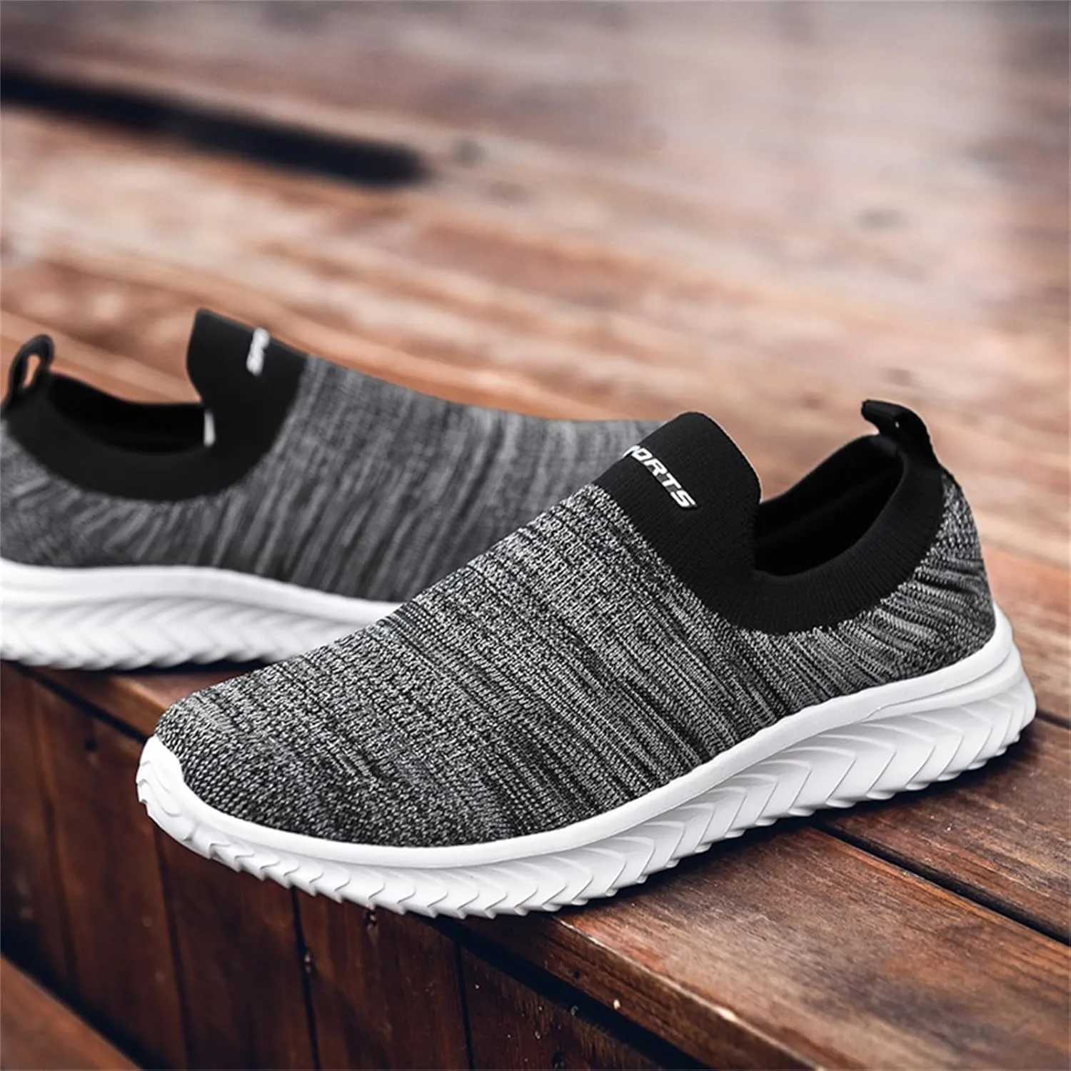 Arch Support Non Slip Minimalist Shoes for Men Hiking Footwear Barefoot Shoe Men's Classic Casual Walking Shoes