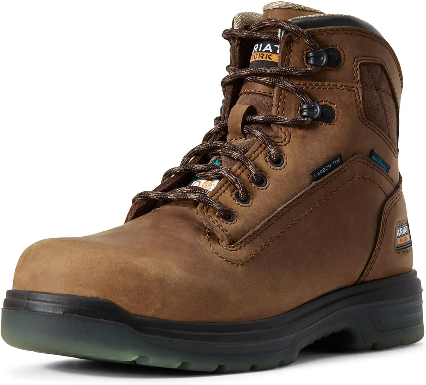 Ariat Men's Turbo 6" CSA Waterproof Carbon Toe Work Boot