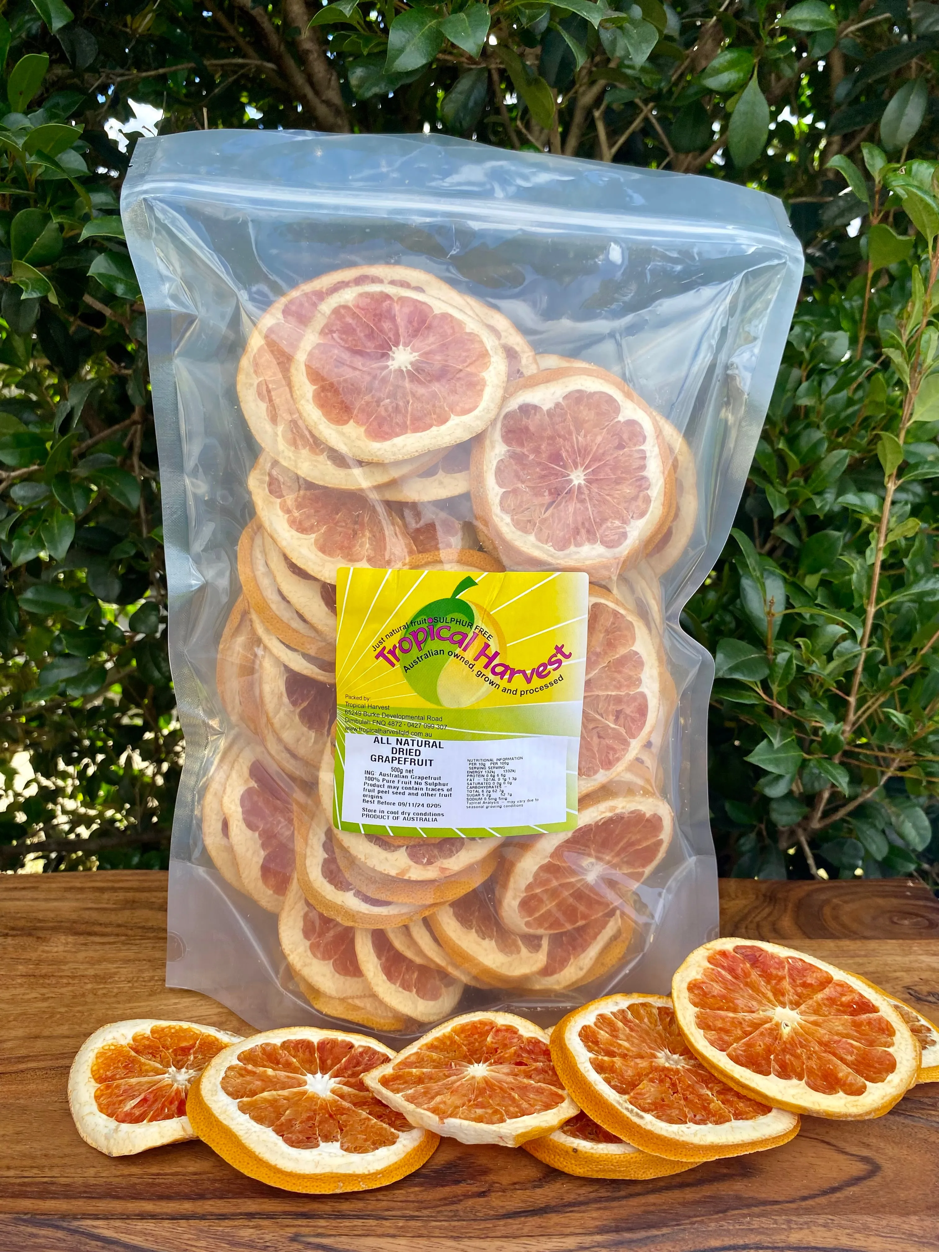 Australian Dried Ruby Red Grapefruit