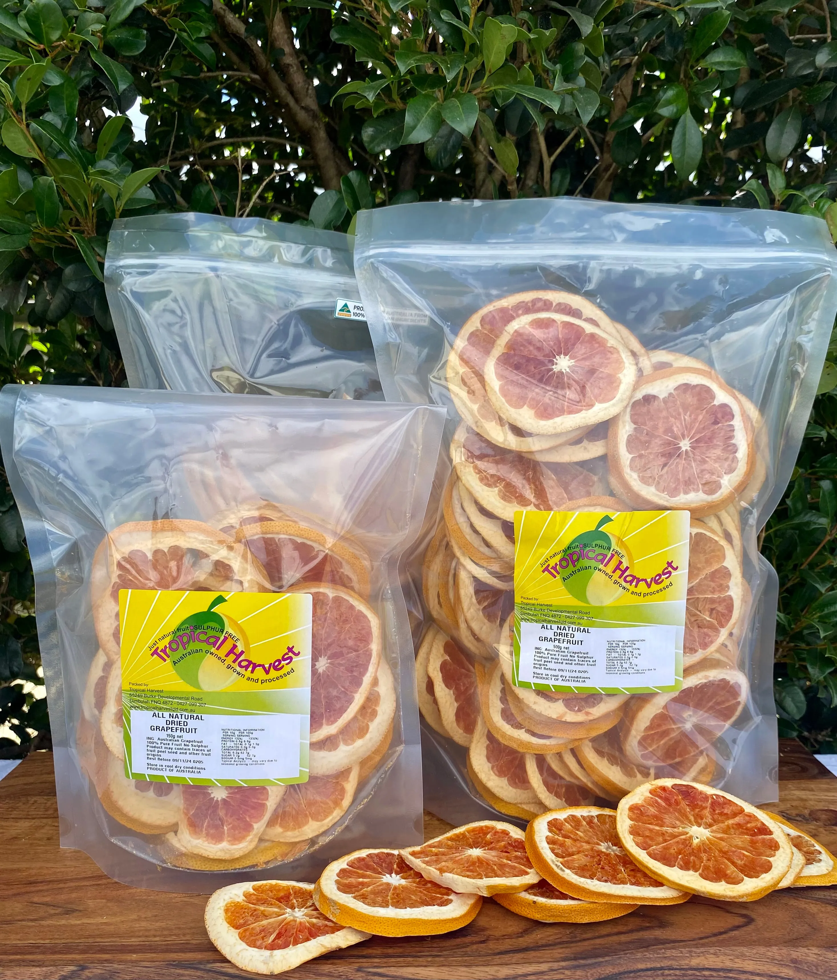 Australian Dried Ruby Red Grapefruit