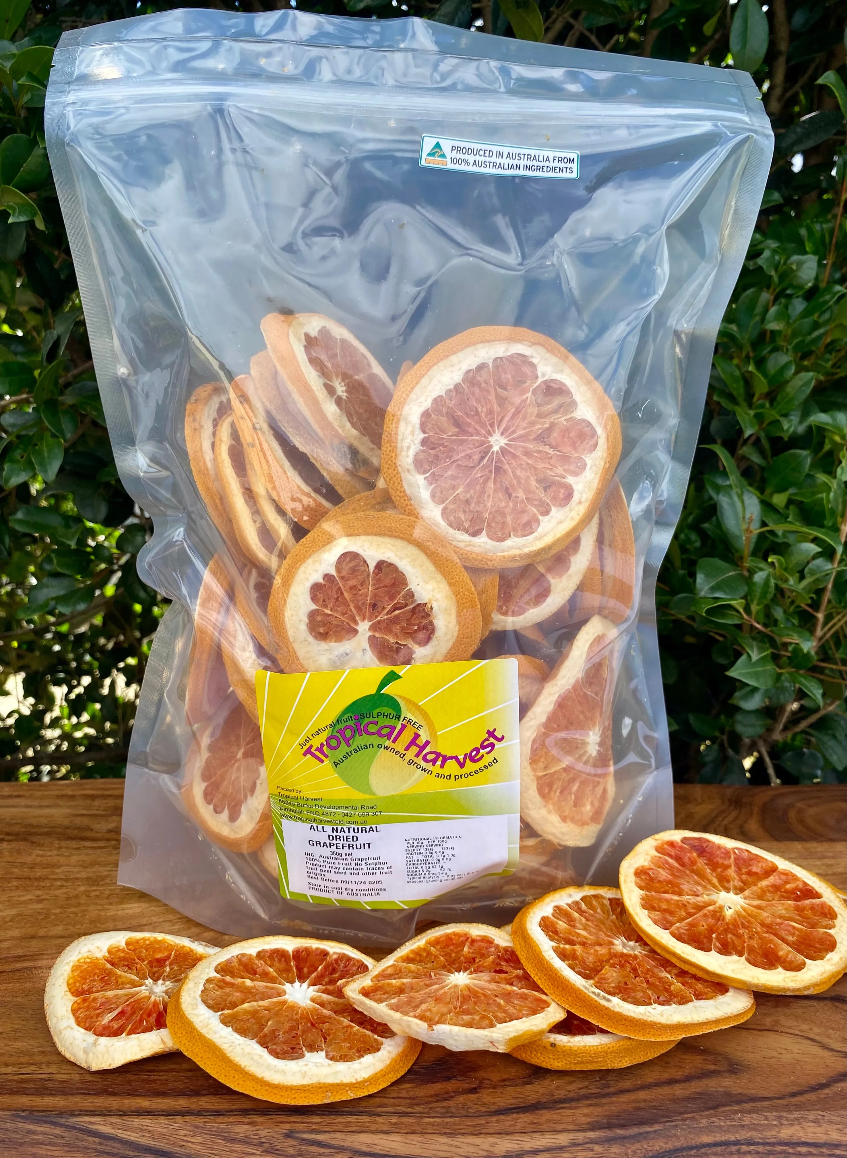 Australian Dried Ruby Red Grapefruit