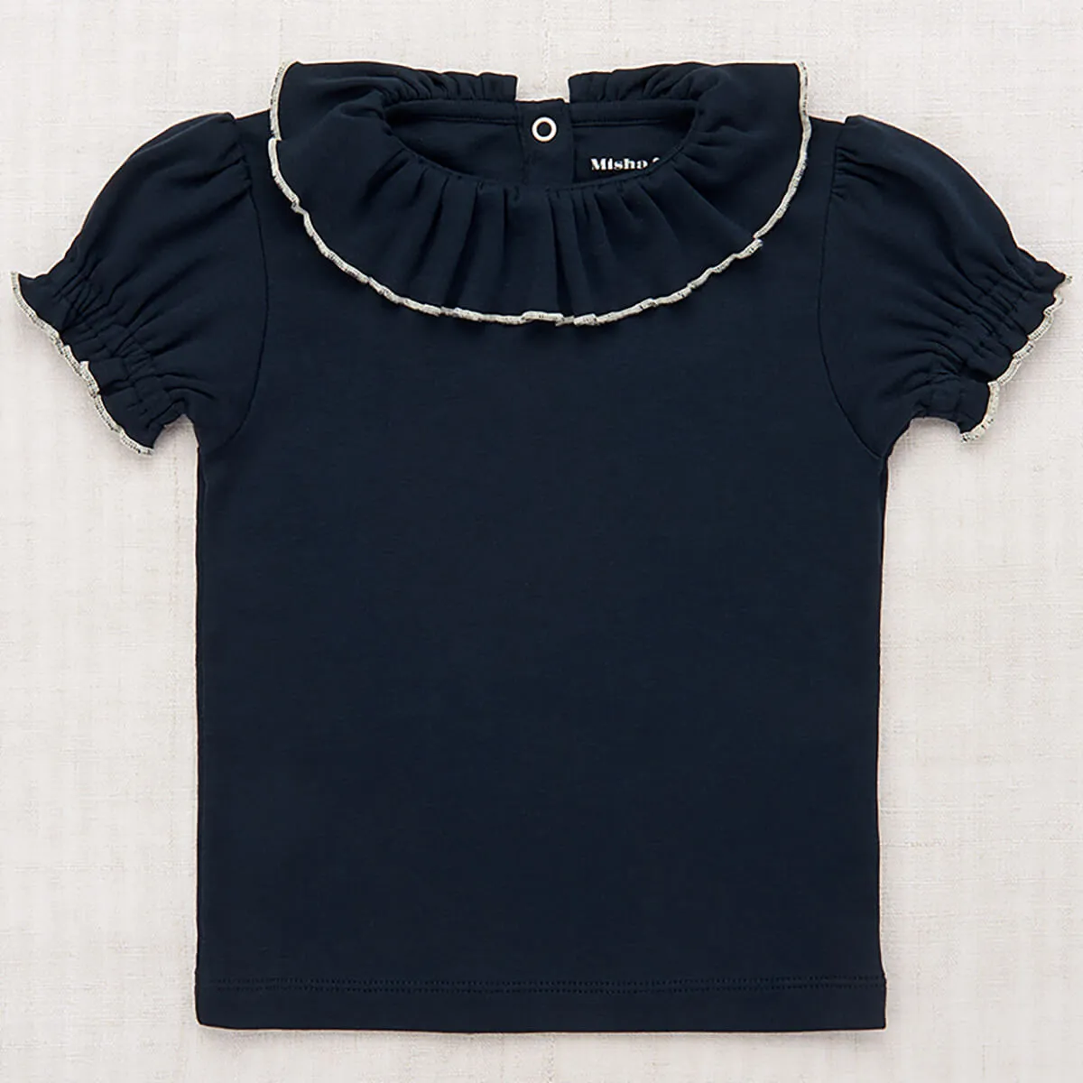 Balloon Sleeve Paloma Tee in Ink by Misha & Puff