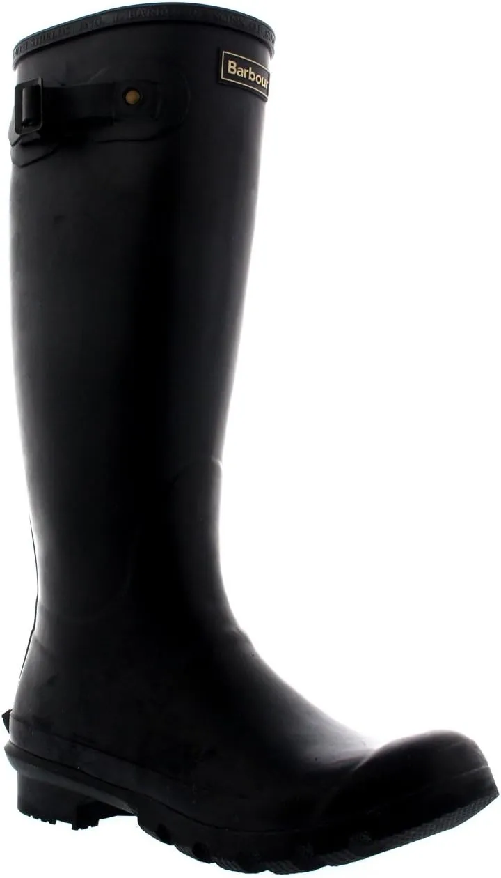 Barbour Womens Bede Snow Waterproof Winter Wellingtons Mid Calf Boots - Black - 9-40/41