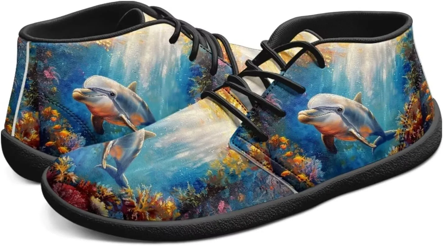 Barefoot Shoes for Men Wide Toe Box Boots for Walking Anti Slip Zero Drop Sole Running Sneakers