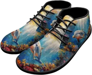 Barefoot Shoes for Men Wide Toe Box Boots for Walking Anti Slip Zero Drop Sole Running Sneakers