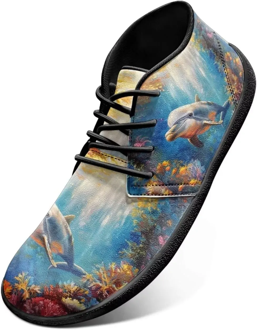 Barefoot Shoes for Men Wide Toe Box Boots for Walking Anti Slip Zero Drop Sole Running Sneakers