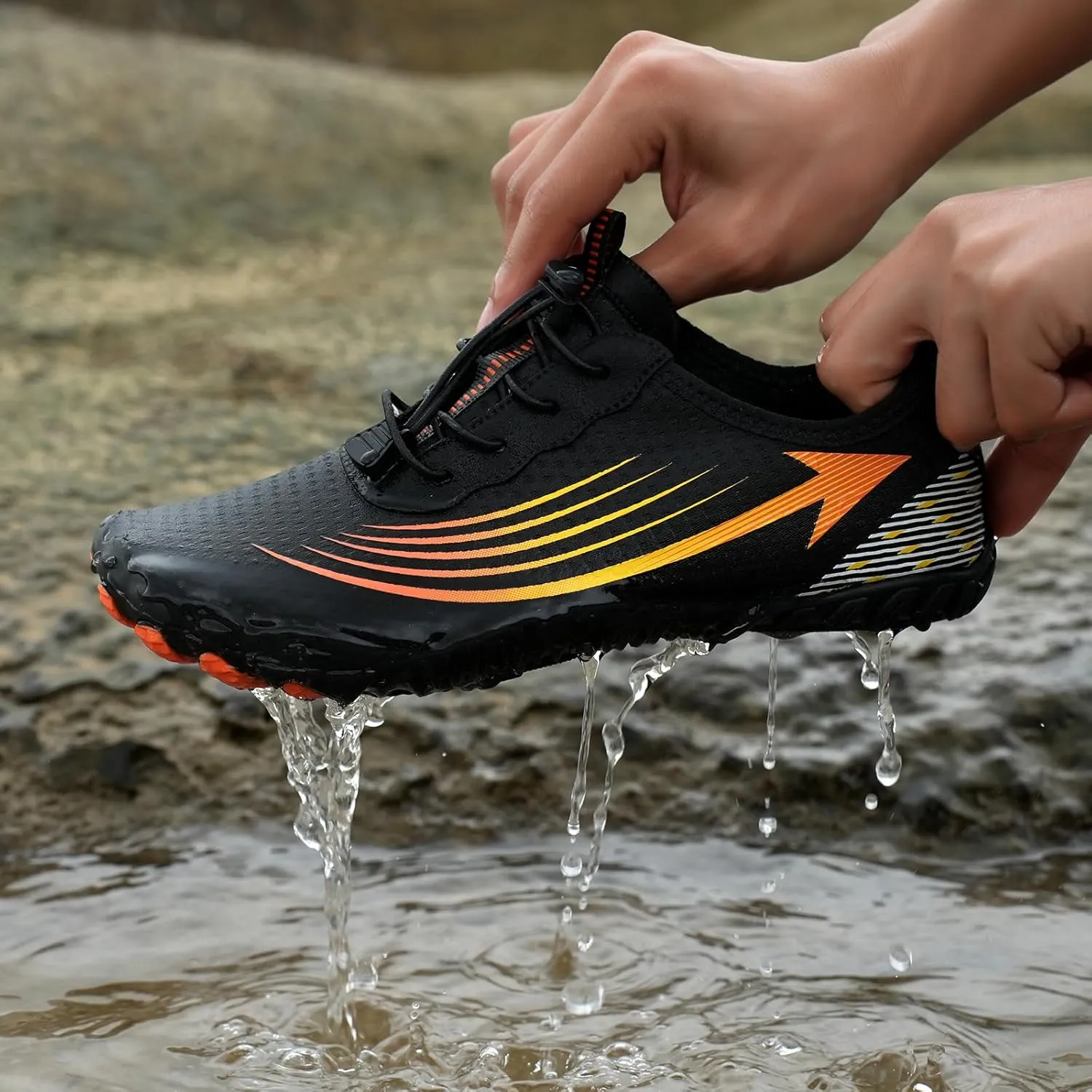 Barefoot Shoes for Women Men Wide Toe Box Healthy & Non-Slip Barefoot Shoes Athletic Footwear Waterproof Hiking Shoe Pro Barefoot Shoe Breathable Quick Dry Sneakers Unisex