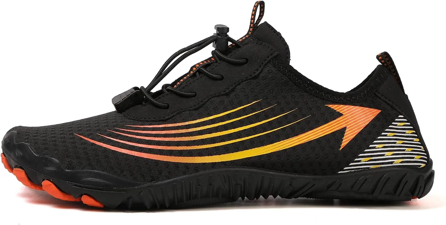 Barefoot Shoes for Women Men Wide Toe Box Healthy & Non-Slip Barefoot Shoes Athletic Footwear Waterproof Hiking Shoe Pro Barefoot Shoe Breathable Quick Dry Sneakers Unisex