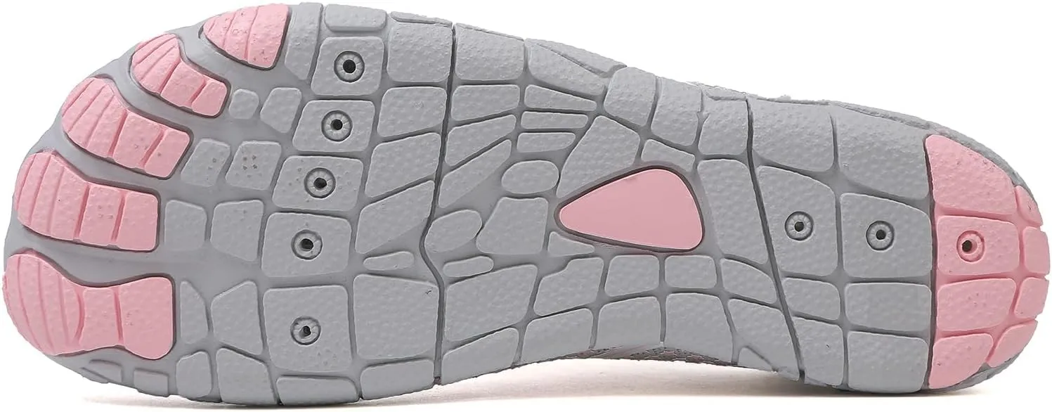 Barefoot Shoes Women Walking Arch Support Hiking Water Shoes with Arch Support for Women Walking with Wide Toe Box Zero Drop Trail Hiking Running Sneakers Breathable Lightweight Outdoor Footwear