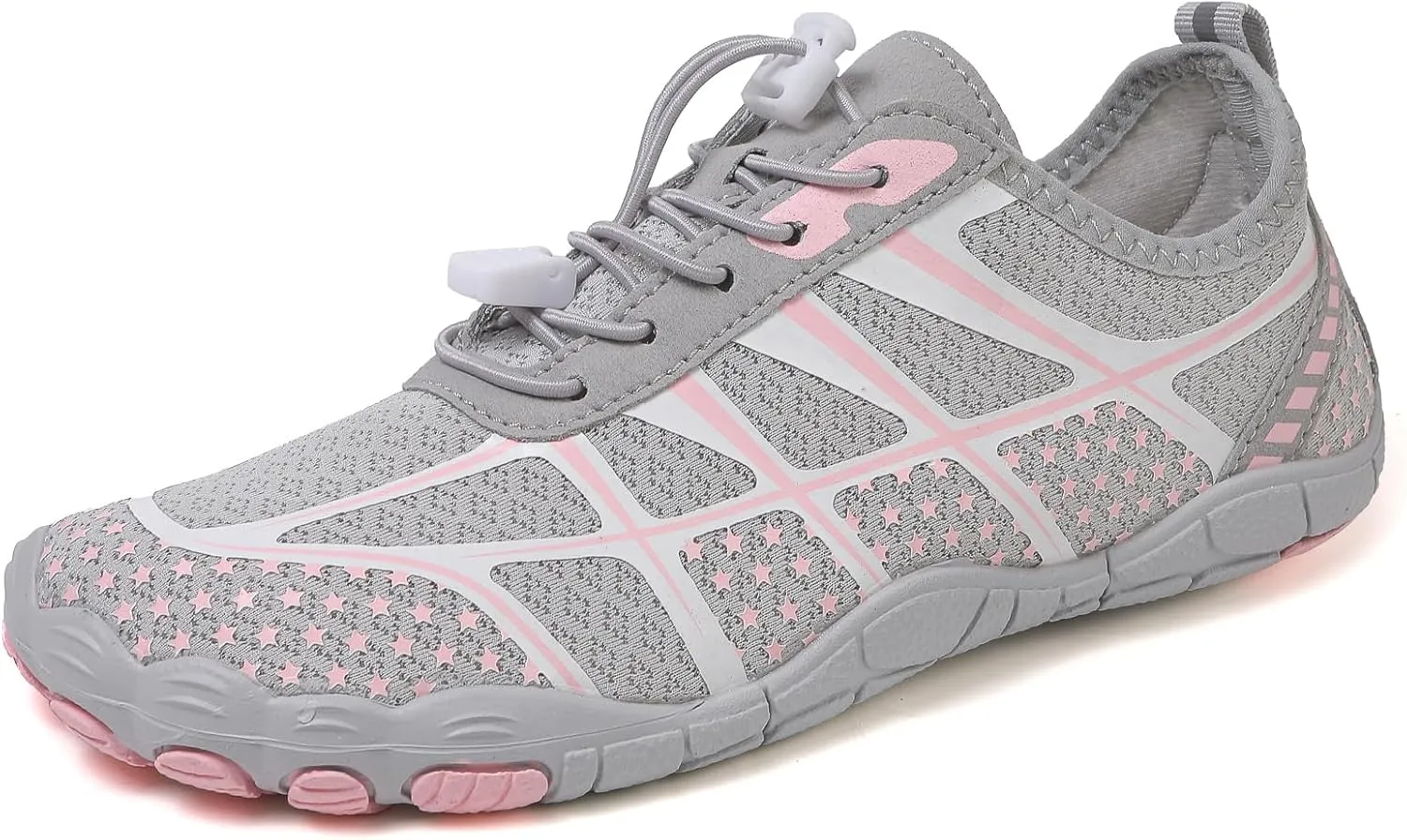 Barefoot Shoes Women Walking Arch Support Hiking Water Shoes with Arch Support for Women Walking with Wide Toe Box Zero Drop Trail Hiking Running Sneakers Breathable Lightweight Outdoor Footwear
