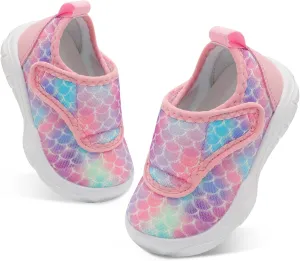 BARERUN Toddler Shoes Wide Toe Box Barefoot Toddler Sneakers Girls Boys Kids School Shoes Non-Slip Toddler Tennis Shoes Slip on Running Shoes for Girls Boys
