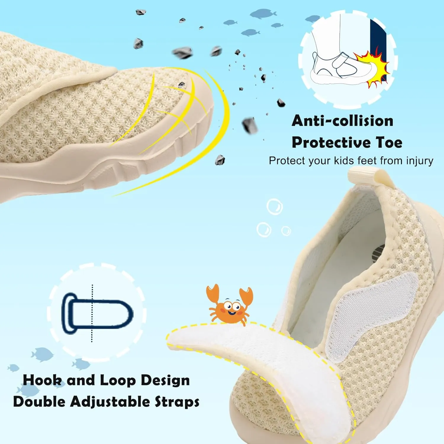 BARERUN Toddler Shoes Wide Toe Box Barefoot Toddler Sneakers Girls Boys Kids School Shoes Non-Slip Toddler Tennis Shoes Slip on Running Shoes for Girls Boys