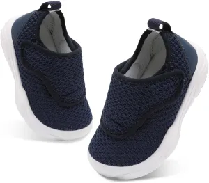 BARERUN Toddler Shoes Wide Toe Box Barefoot Toddler Sneakers Girls Boys Kids School Shoes Non-Slip Toddler Tennis Shoes Slip on Running Shoes for Girls Boys