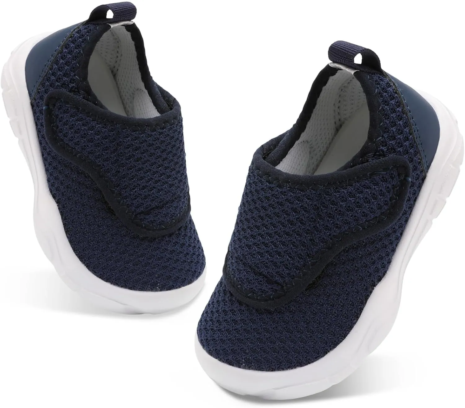 BARERUN Toddler Shoes Wide Toe Box Barefoot Toddler Sneakers Girls Boys Kids School Shoes Non-Slip Toddler Tennis Shoes Slip on Running Shoes for Girls Boys