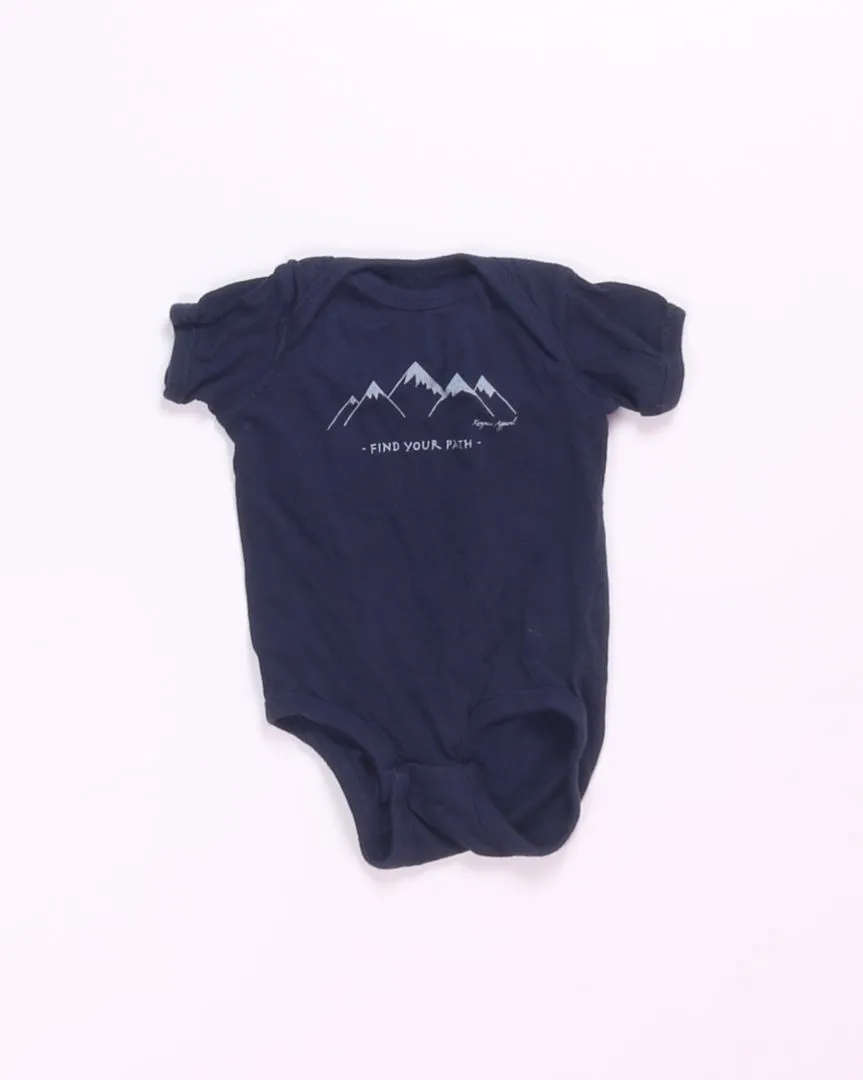 Blue Kompass Apparel Onesie, 12M