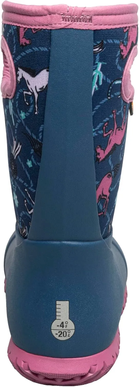 BOGS Unisex-Child York-Horses (Toddler/Little Big Kid) Rain Boot