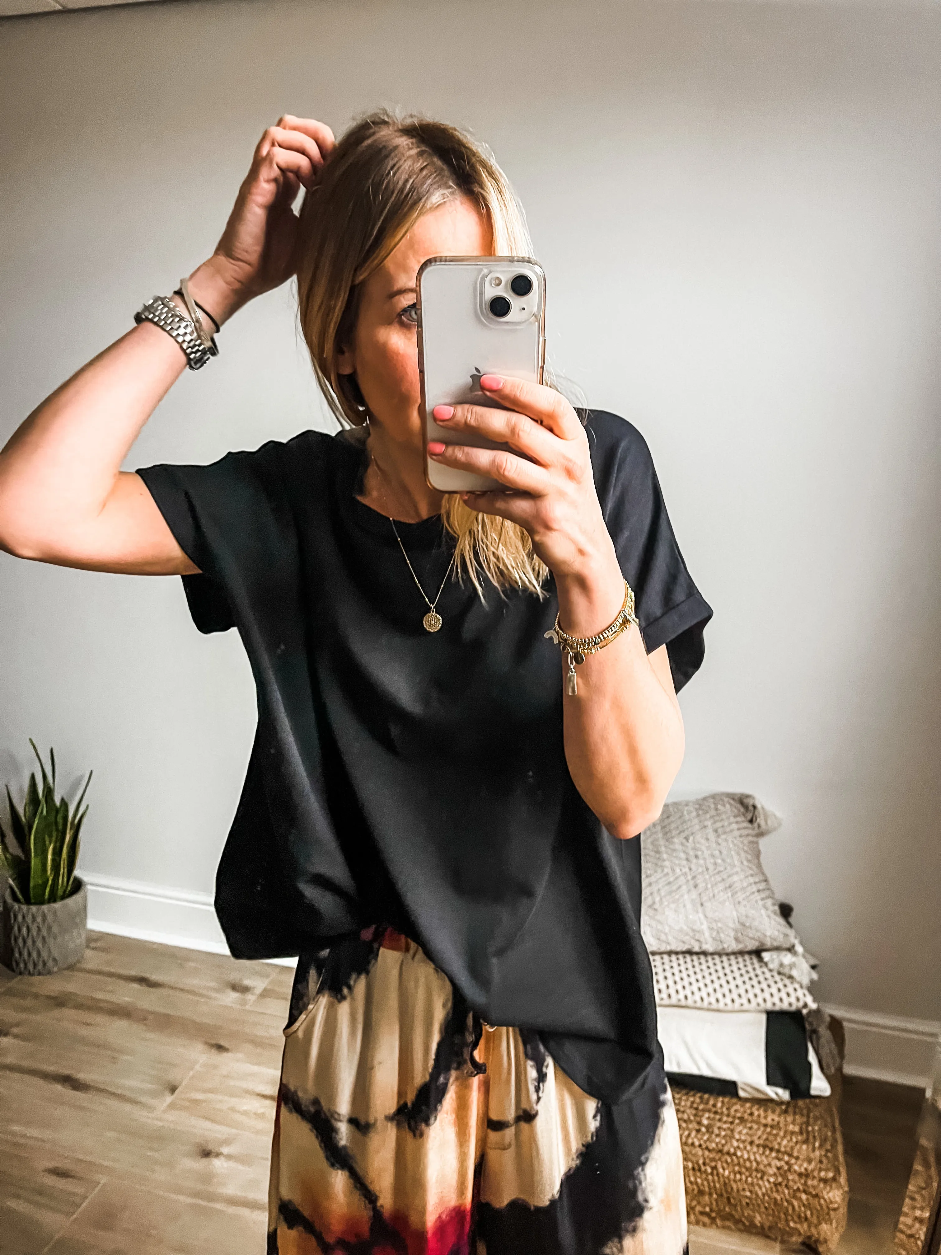 Cap Sleeve Boxy T-Shirt