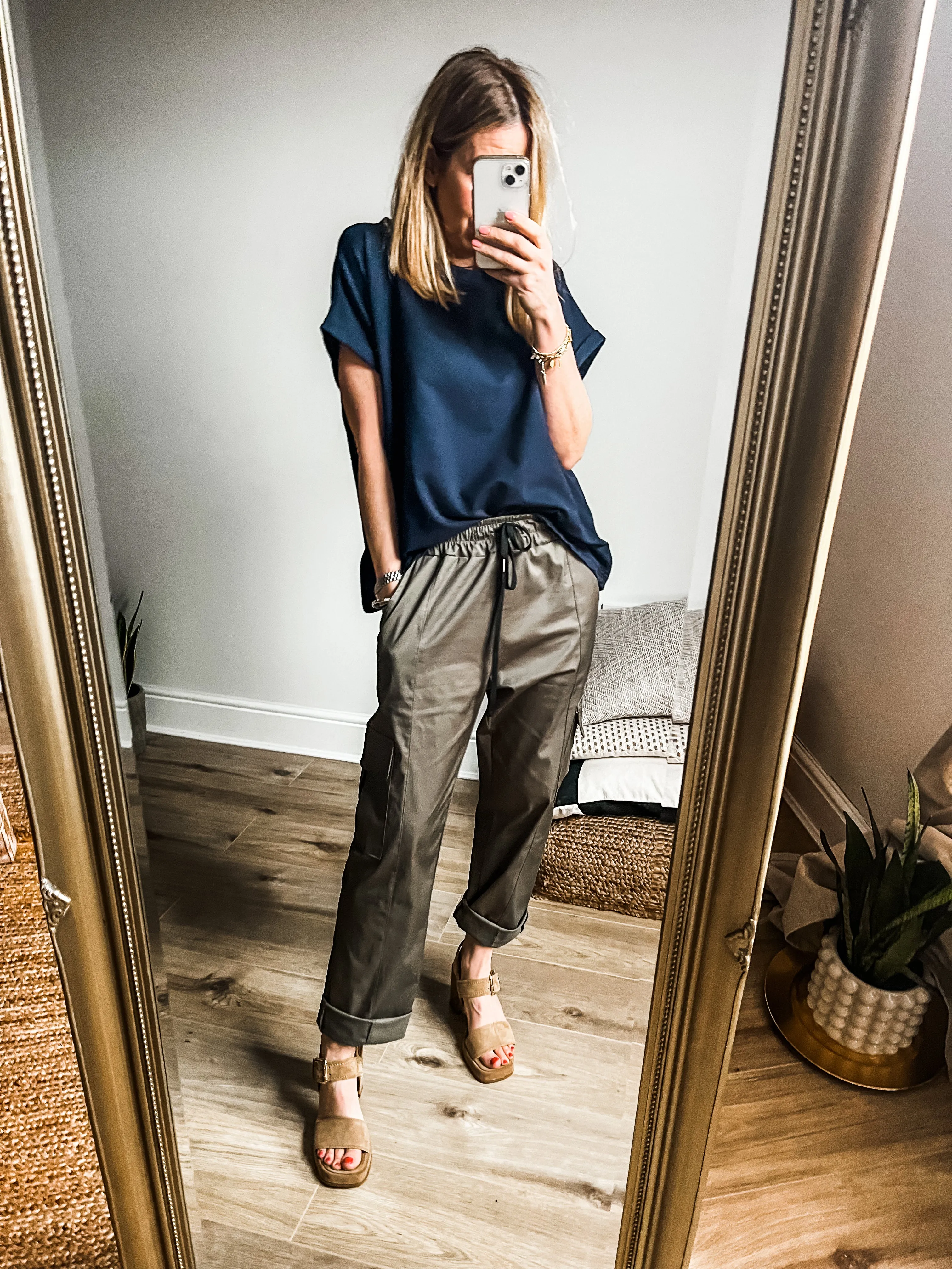 Cap Sleeve Boxy T-Shirt