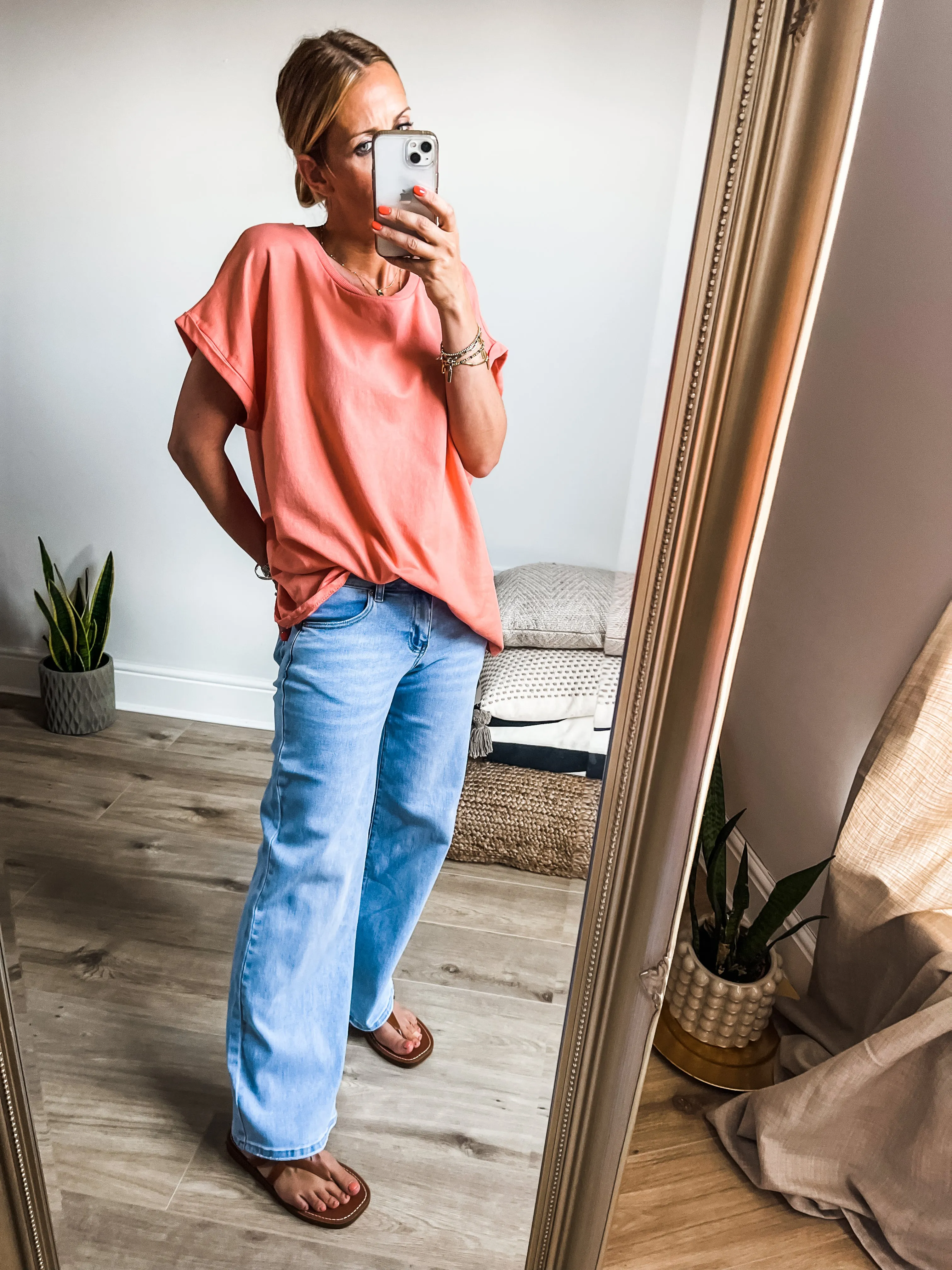 Cap Sleeve Boxy T-Shirt