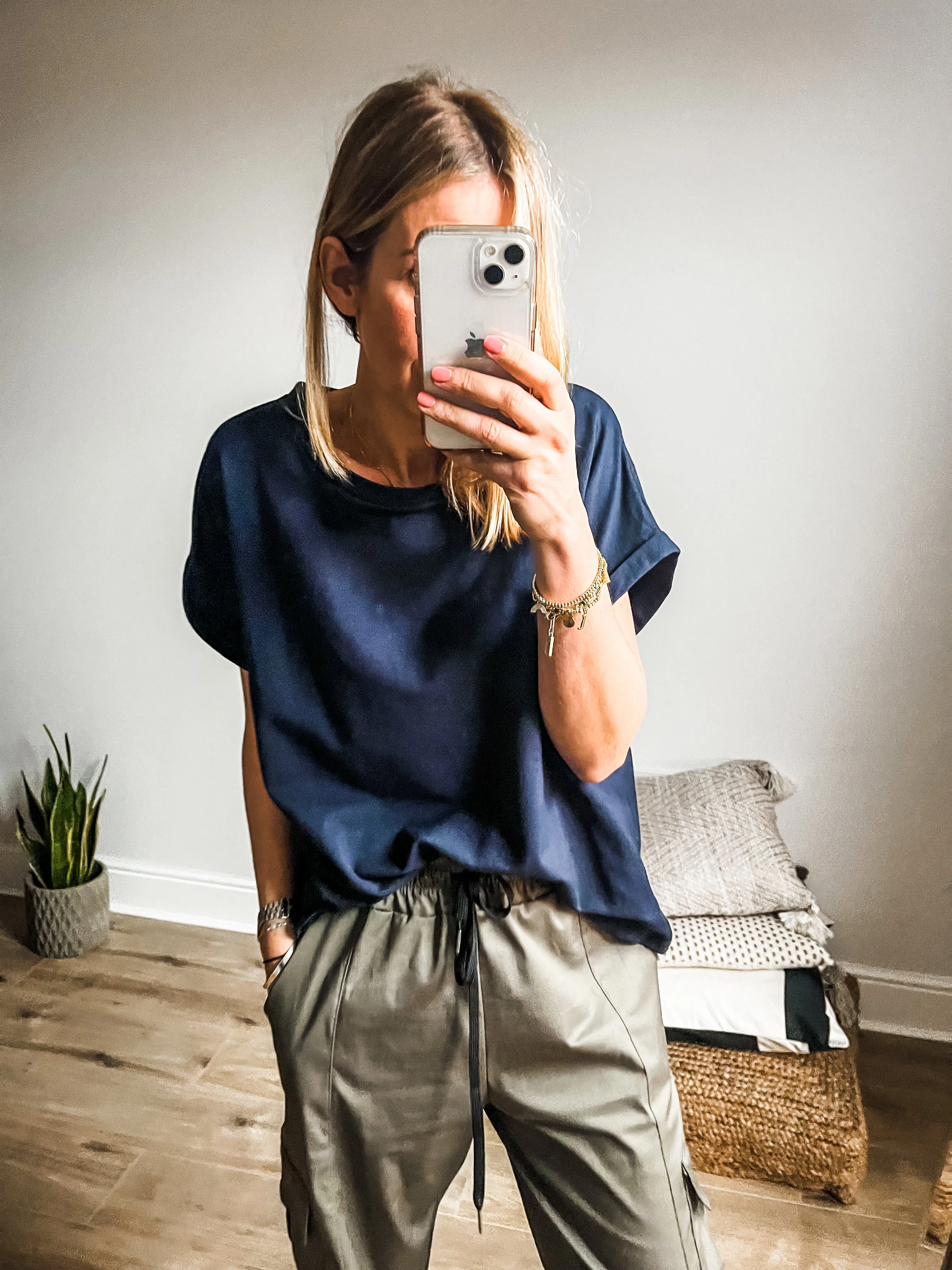 Cap Sleeve Boxy T-Shirt