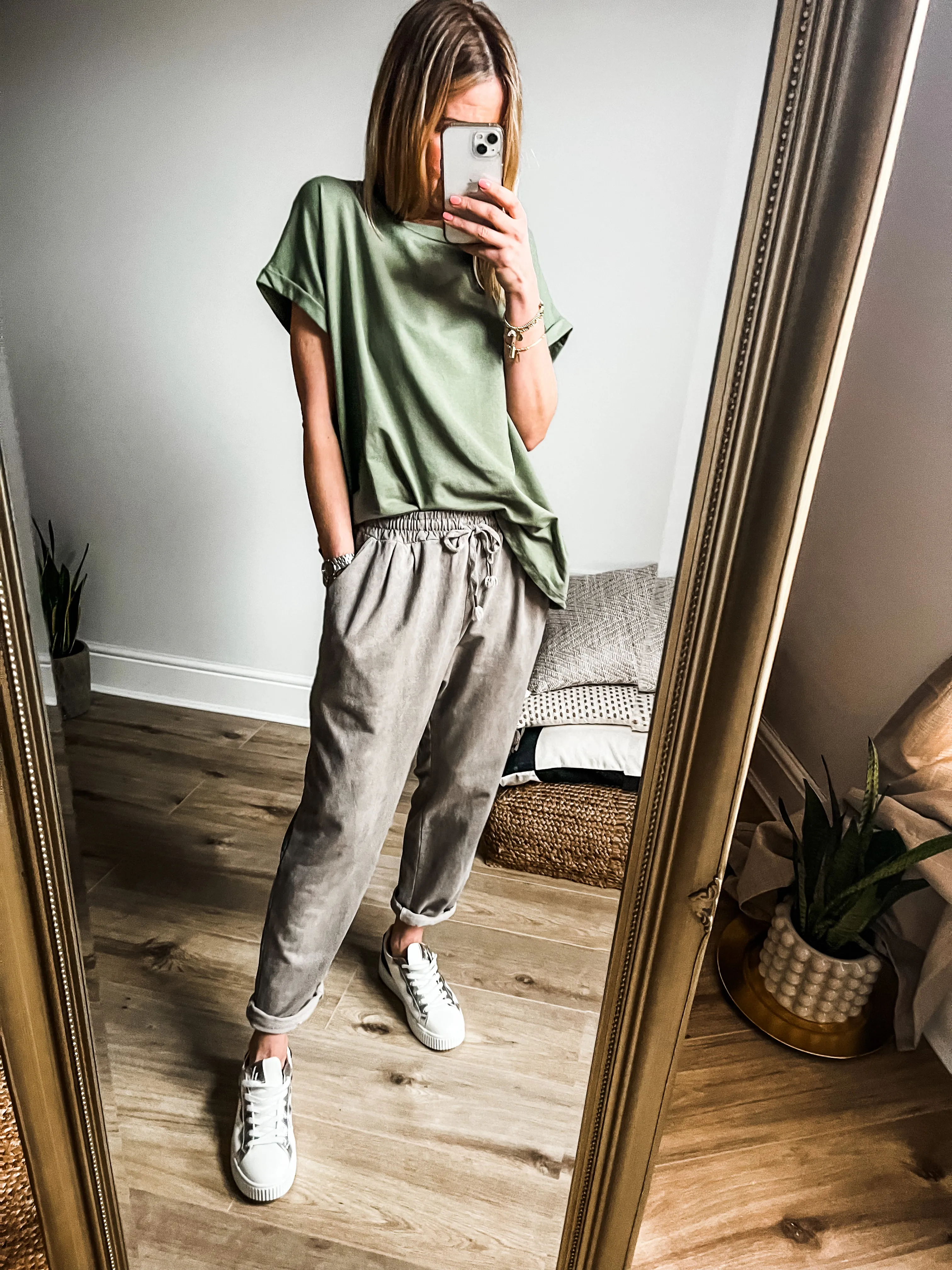 Cap Sleeve Boxy T-Shirt