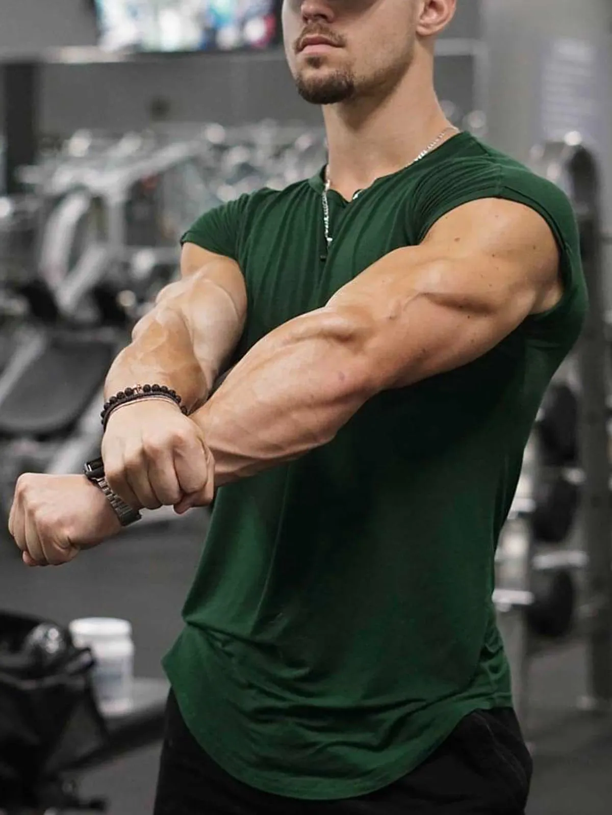 Cap Sleeve Muscle T-Shirt