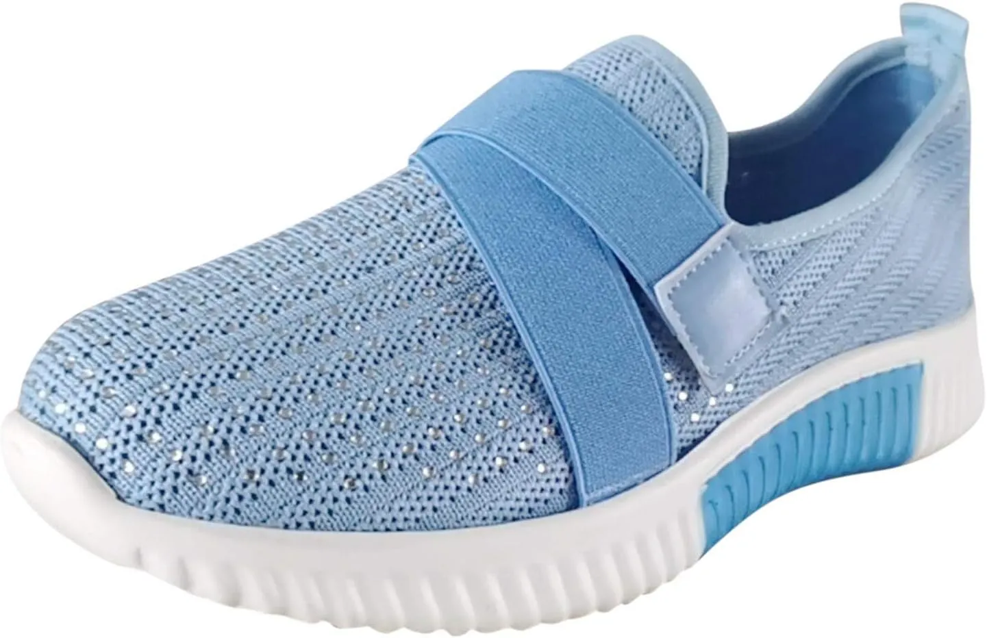 Cathalem Gym Shoes for Women Workout Memory Foam Walking Shoes Running Classic Slip On Athletic Tennis Sneakers