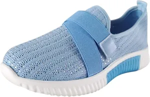 Cathalem Gym Shoes for Women Workout Memory Foam Walking Shoes Running Classic Slip On Athletic Tennis Sneakers