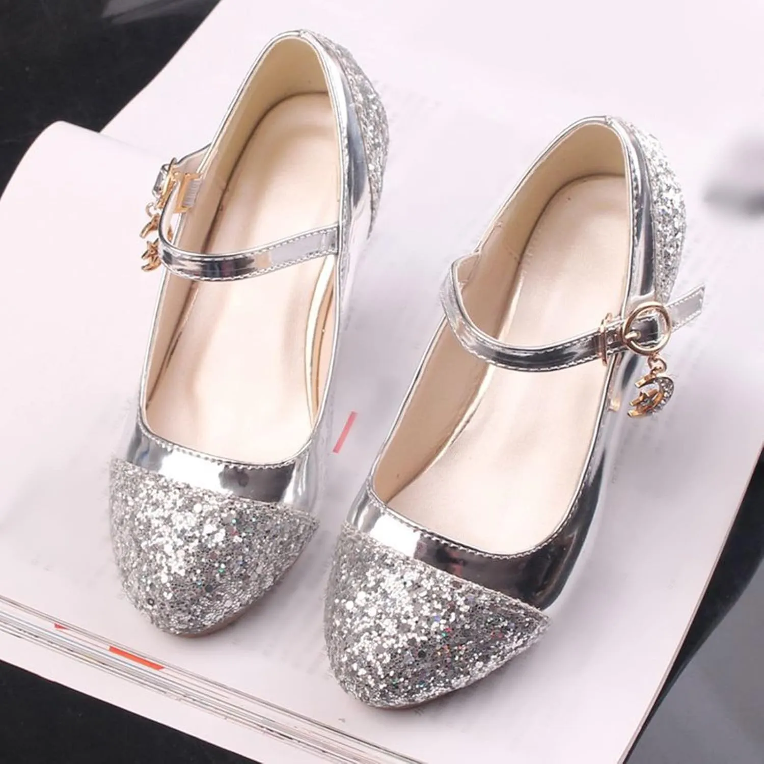 Children Shoes High Heels Girls Single Shoes Dress Shoes Performance Shoes Children Shoes Shoes Girls Size 2
