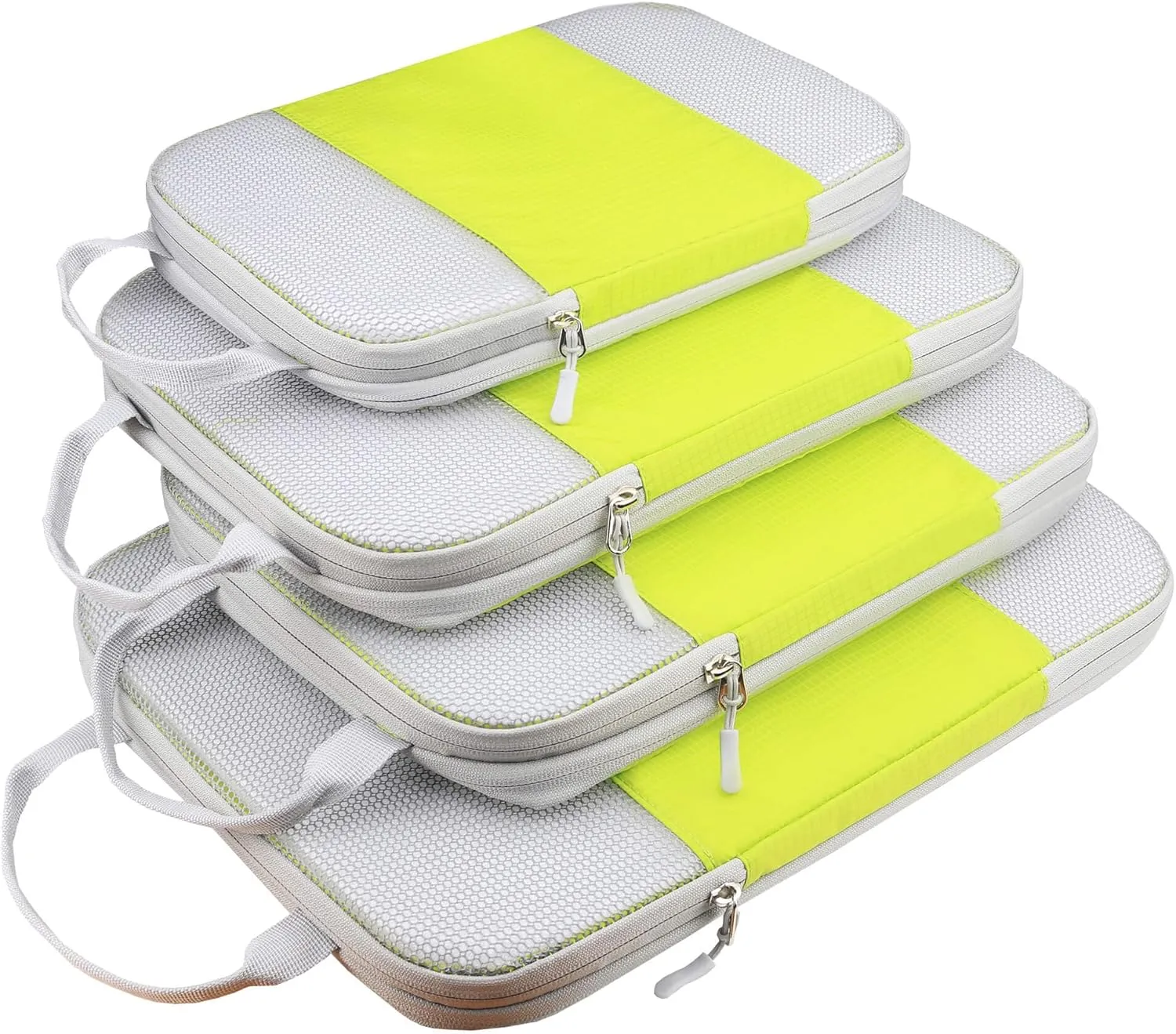 Compression Packing Cubes For Suitcases,Gowraps 6 Set/4 Set Travel Cubes For Luggage/Carry On/Backpack Compressible Travel Organizer Bags &Storage Bag Set Packing Organizers