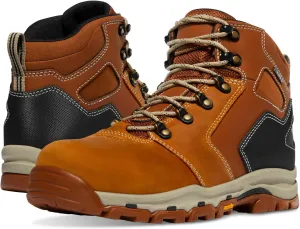 Danner Vicious 4.5 Waterproof Work Boots for Men - Full-Grain Leather with Breathable Gore-Tex Lining, Speed Lace System, and Non Slip Heeled Outsole