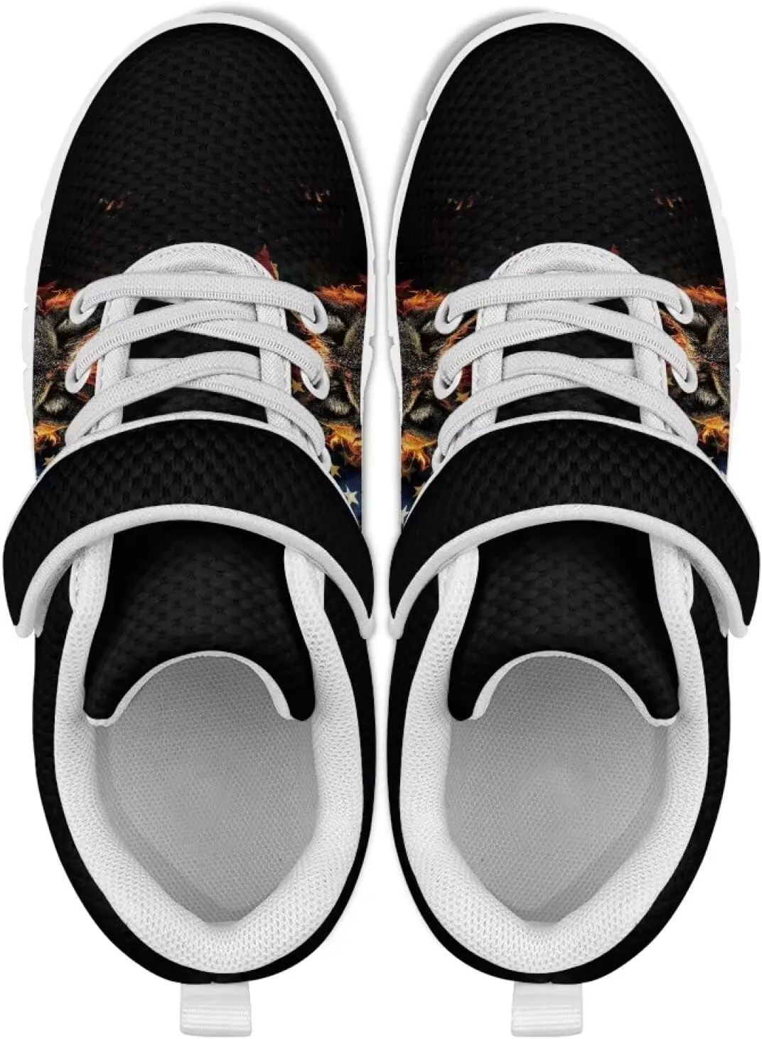 Doojoayie Little Kids Slip On Shoes Rubber Sneakers for Boys Outdoo Tennis Shoes