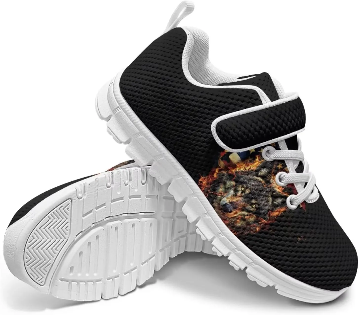 Doojoayie Little Kids Slip On Shoes Rubber Sneakers for Boys Outdoo Tennis Shoes