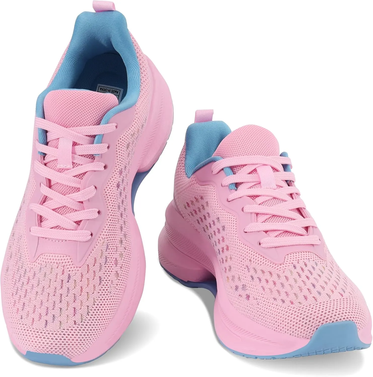 Dresofu Women's Casual Breathable Walking Non-Slip Shoes Platform Lightweight Jogging Tennis Sneakers