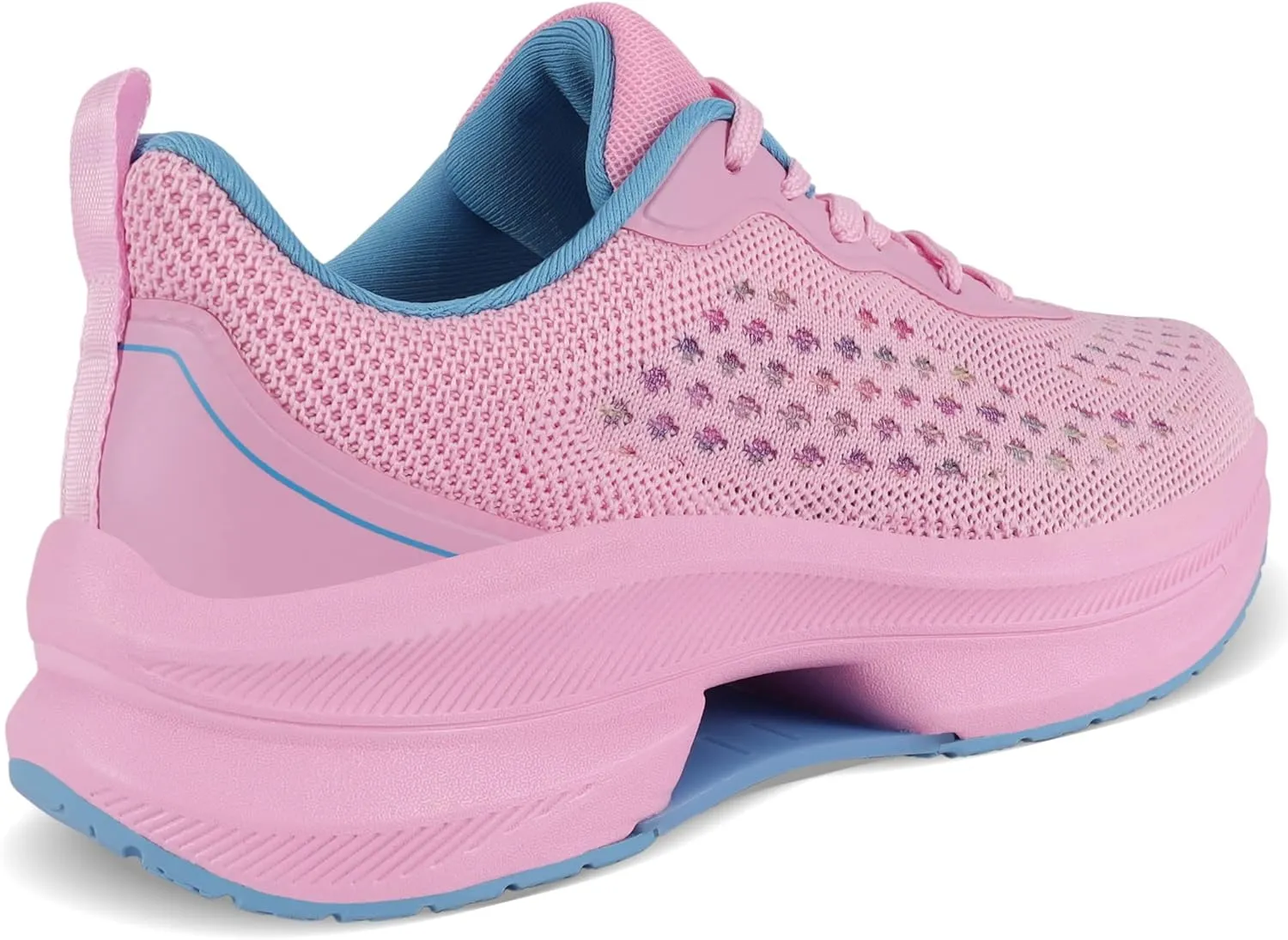 Dresofu Women's Casual Breathable Walking Non-Slip Shoes Platform Lightweight Jogging Tennis Sneakers