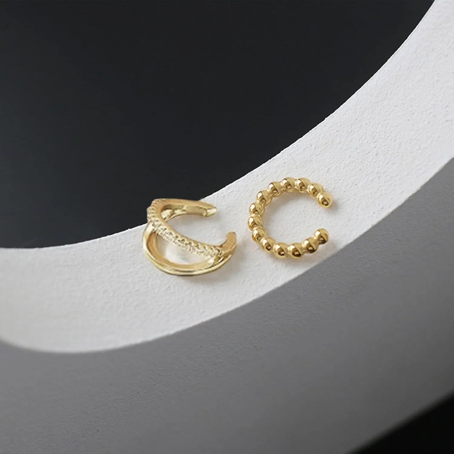 Ear Cuff Earrings for Women Ear Cuffs Non Piercing Jewelry Trendy Stuff Ears Clip on Cartilage Earring Fake Earrings Christmas Gifts Stocking Stuffers