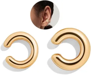 Ear Cuffs for Women, Huggie Ear Cuff,Non Pierced Ear Clips Cartilage Earring