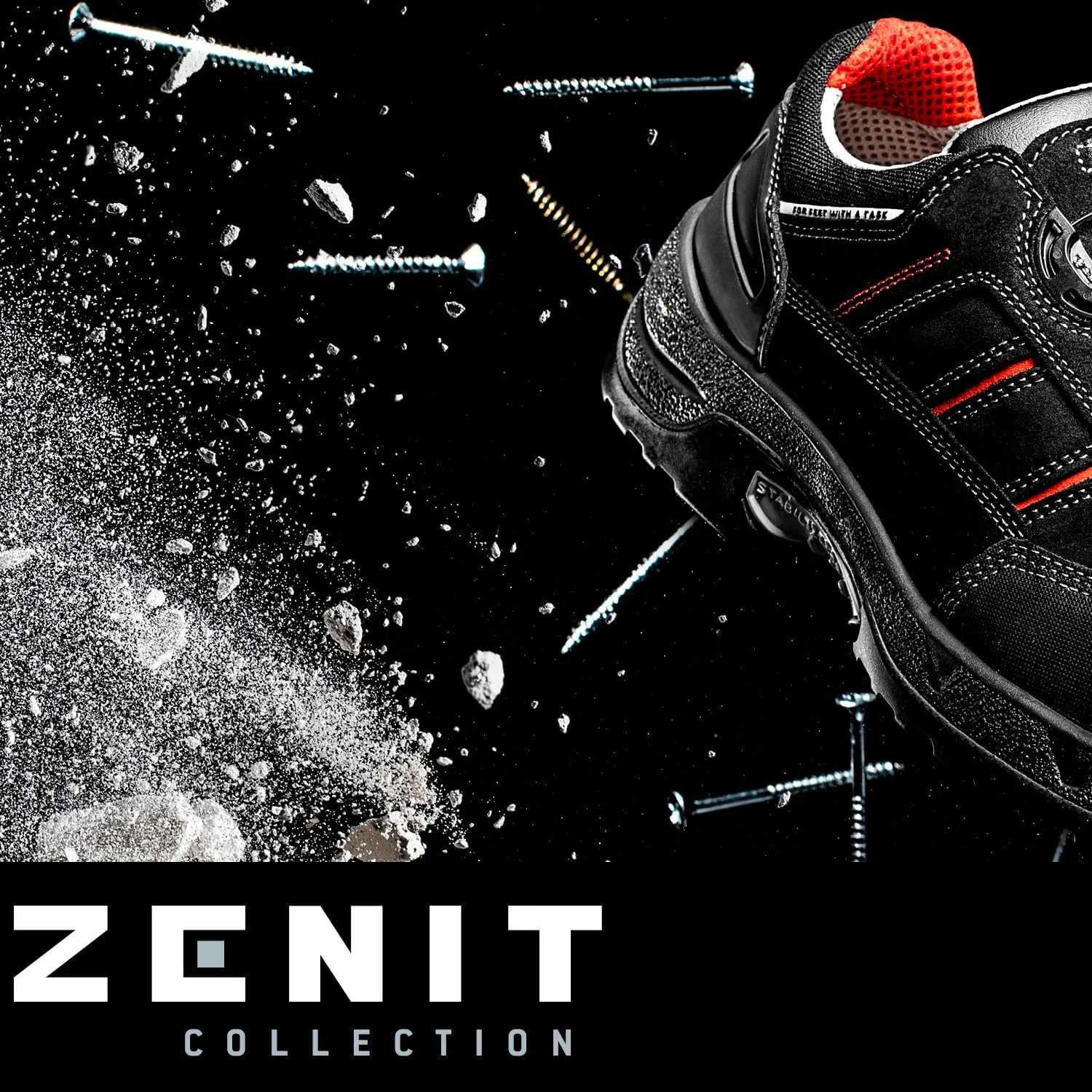 Ejendals JALAS 1718 Zenit Safety boot - Work shoes for men and women - S3/SRC - Highest Protection Level - Toecap
