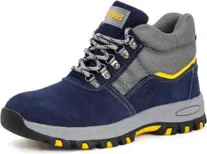 ESTAMICO Steel Toe Work Boots For Men Puncture Proof Industrial & Construction Boot Waterproof Safety Shoes