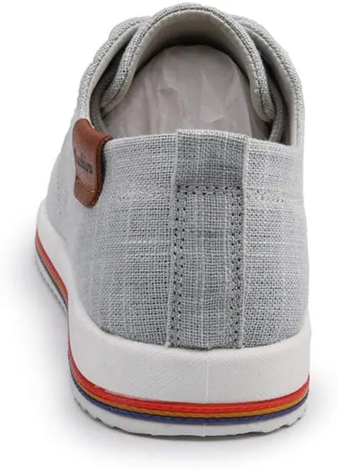 Fashion Men Shoes Outdoor Canvas Casual Comfortable Summer Men Casual Mid Top Shoes
