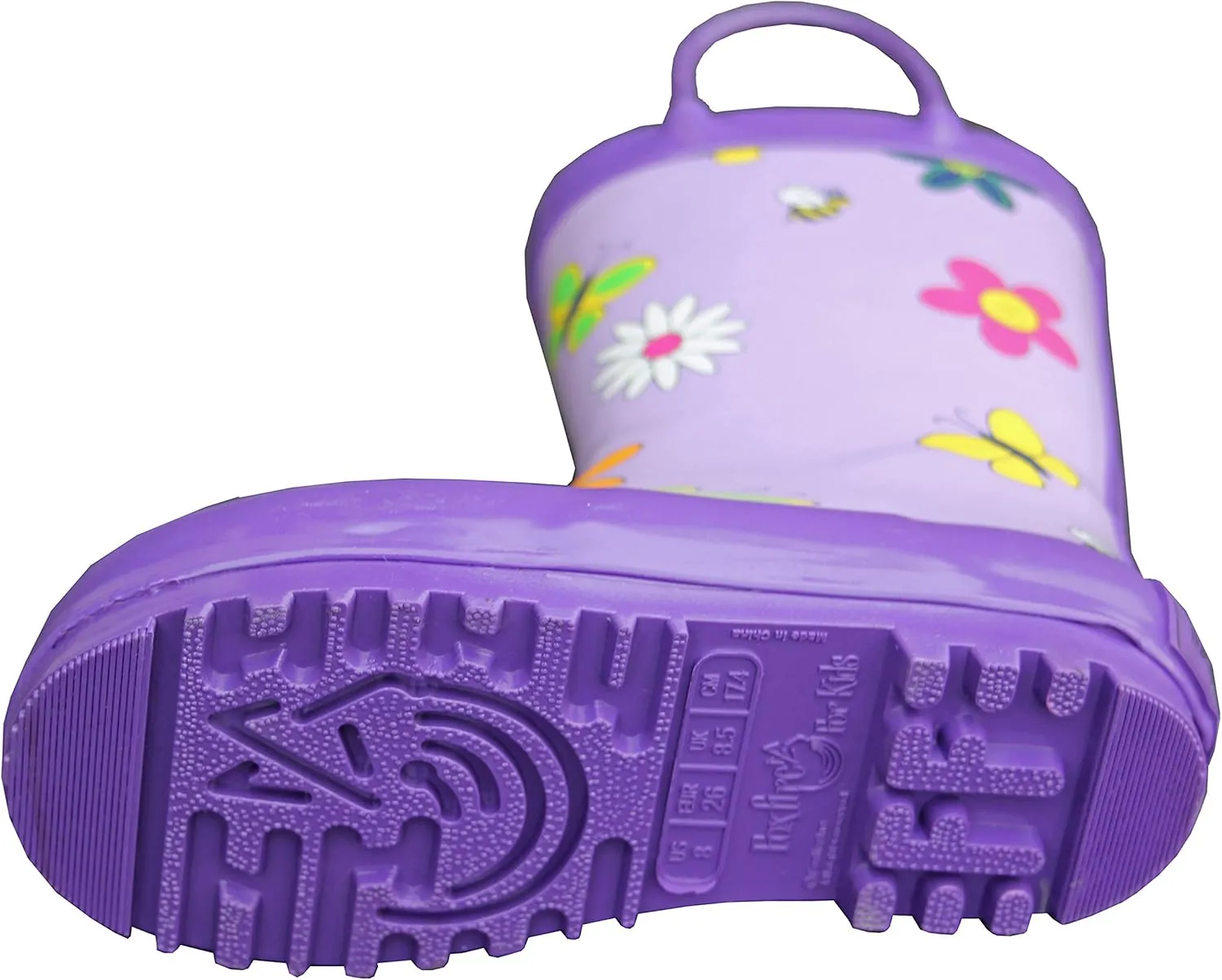 Foxfire for Kids Girls Rubber Rain Boots Toddler Children