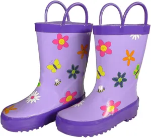 Foxfire for Kids Girls Rubber Rain Boots Toddler Children